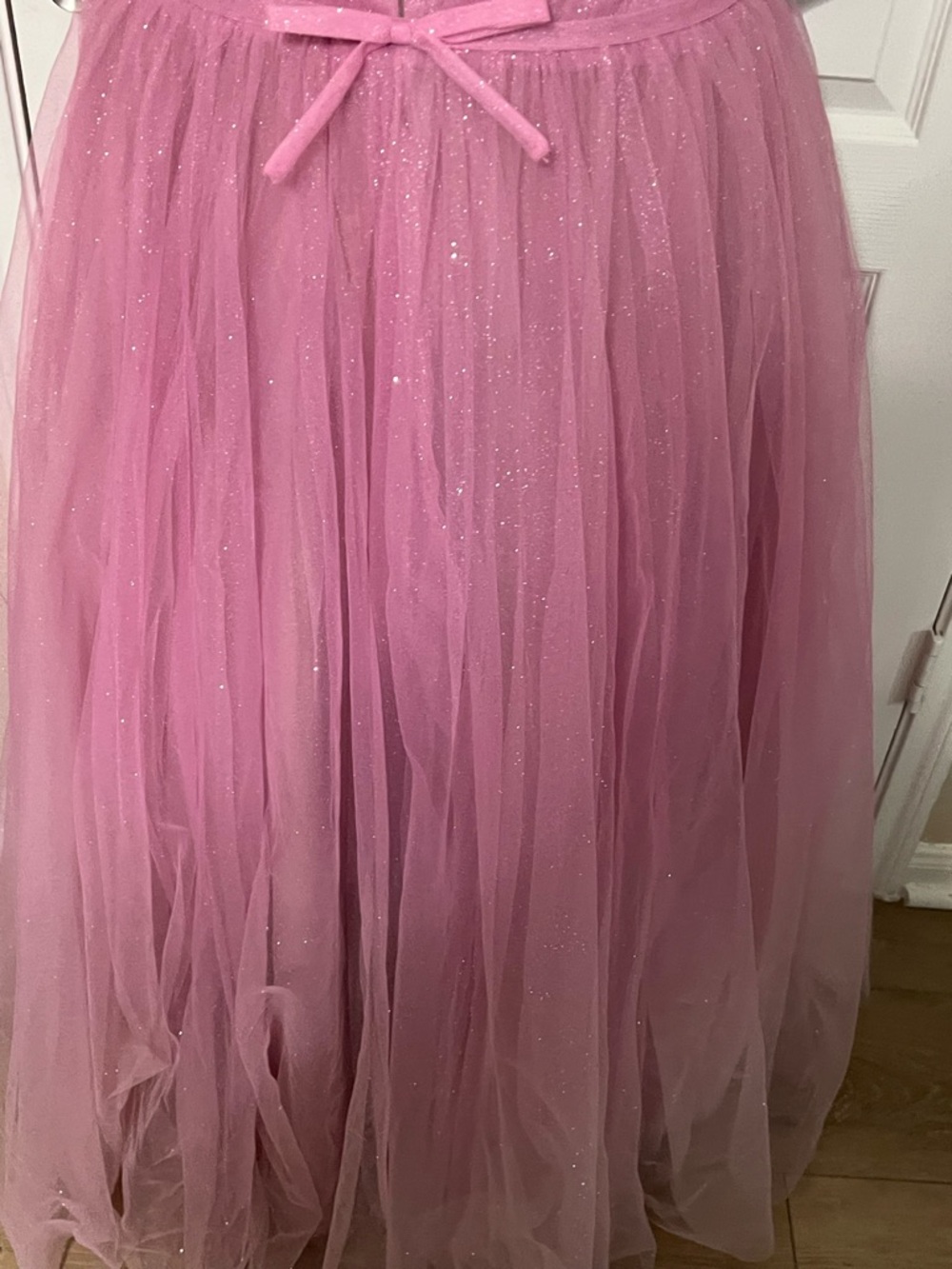 Mac Duggal Pink Ombré Barbie Princess Prom Dress 14 - Picture 8 of 10